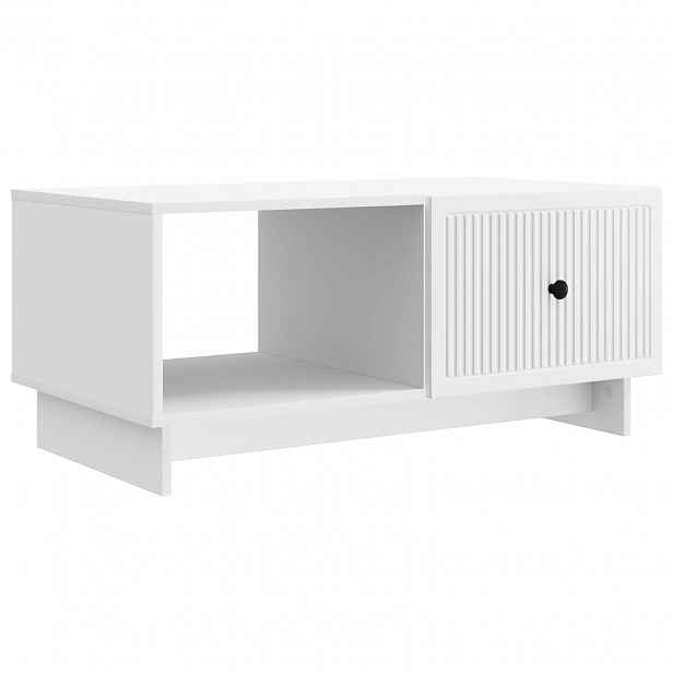 vidaXL Konferenční stolek Bílá 90 x 50 x 40 cm Kompozitní dřevo