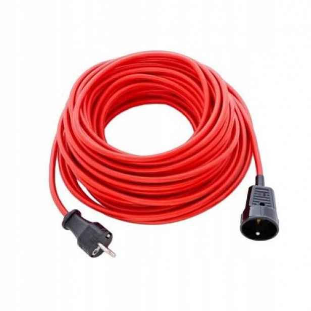 Kabel prodlužovací Basic Pps, 20m 230V, červený