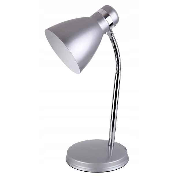 Klasická stolní lampa 80. léta stříbrná E14 Patric 4206 Rabalux