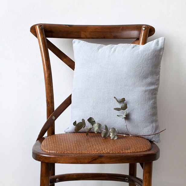 Lněný povlak na polštář 50x50 cm Light Grey – Linen Tales