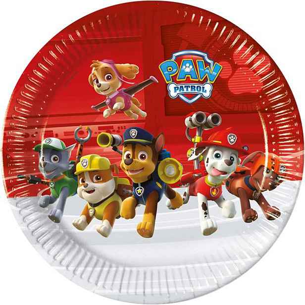 PROCOS Papírový talíř 20cm Paw Patrol 6ks