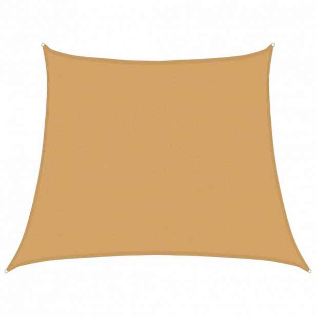 vidaXL Stínicí plachta 160 g/m² lichoběžník světle šedá 3/4 x 3 m HDPE