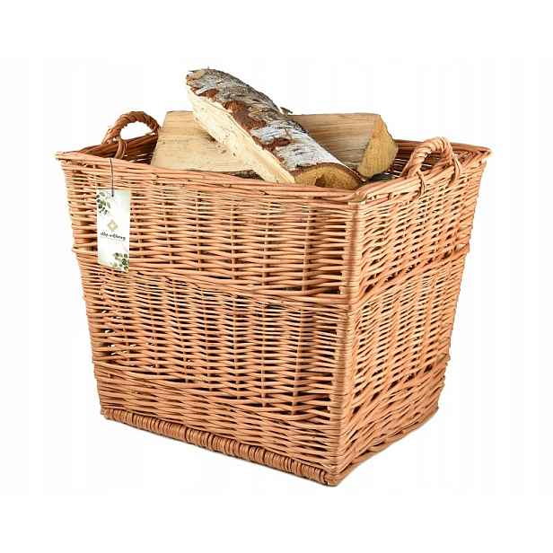 Koš na dřevo Krbový krb 50 cm B. Pevný
