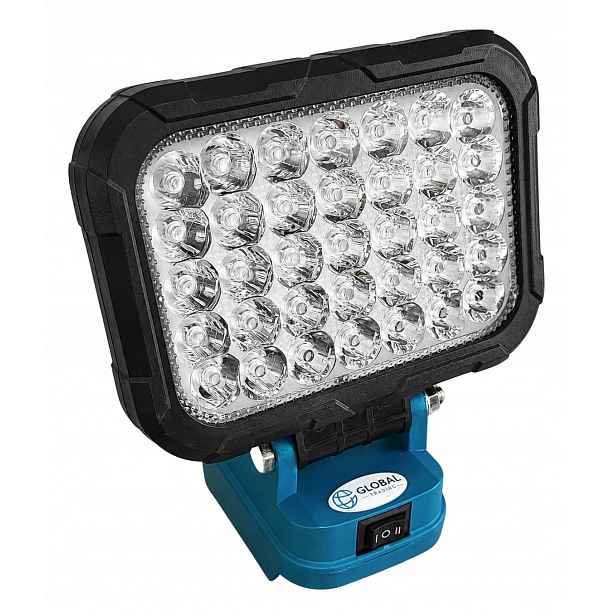 Pracovní lampa 35LED na akumulátory Makita 18V ideální pod stan