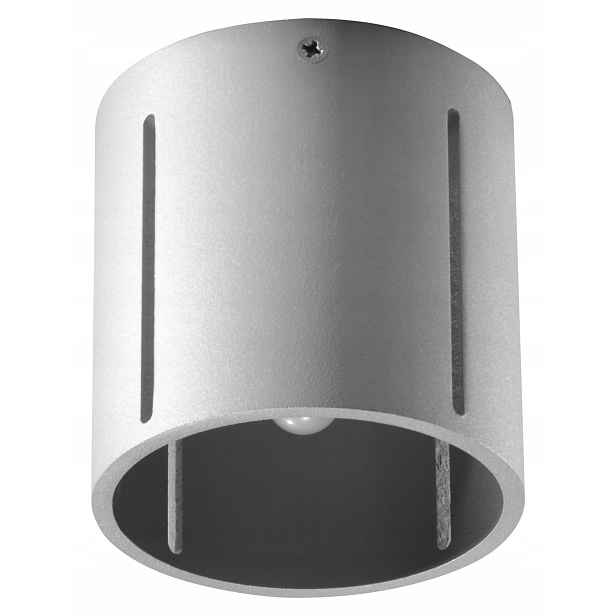 Spotová nástěnná lampa Inez šedá Sollux