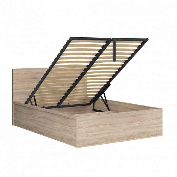 Petits-meubles BOXSPRING POSTEL 140/200 Edwin Světlé dřevo