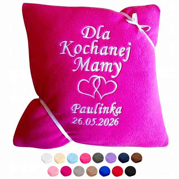 Polštář Dárek Ke Dni Matek Pro Maminku, Personalizovaný Od Dětství