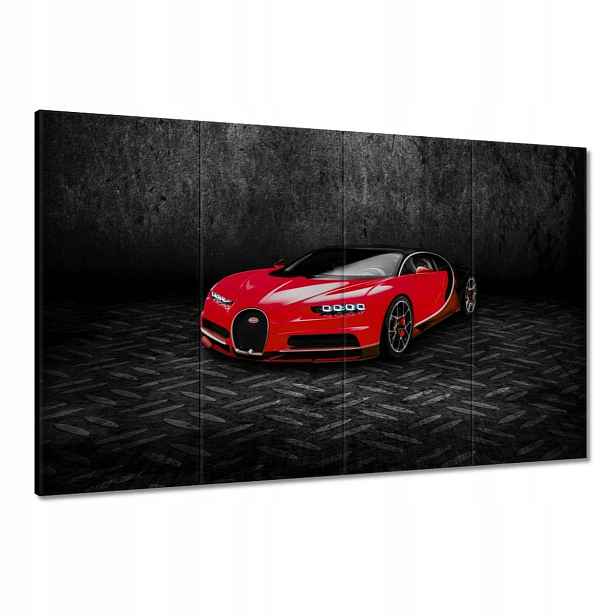 Obrazy 120x80 Červené sportovní auto