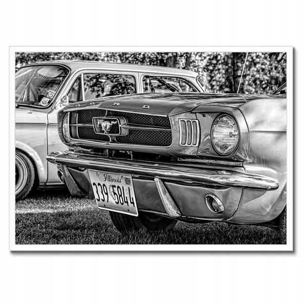 Plakáty v rámu 70x50 Ford Mustang