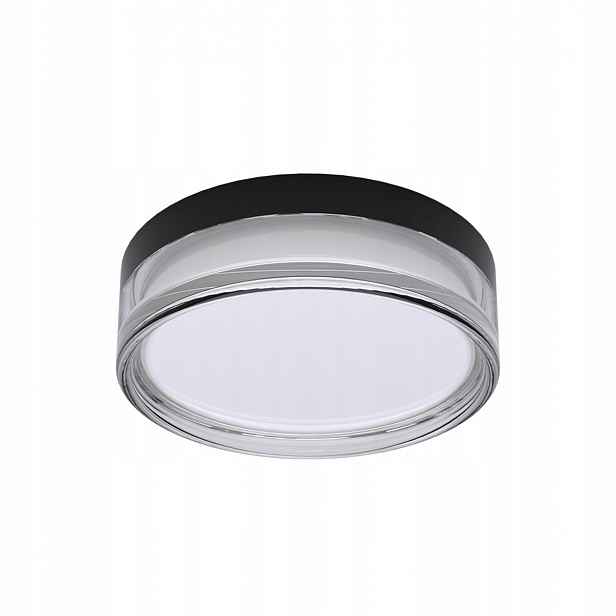 Rilta PLF-73527-M-BK Moderní Led stropní svítidlo do koupelny, 24W, 2360LM, IP65