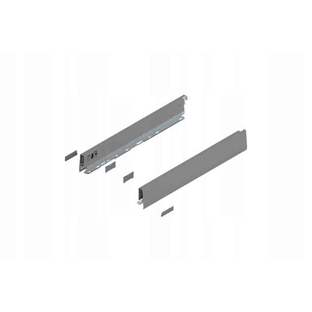 Blum 470N4502S Bok Merivobox, výška N (68.5 mm) 450 mm, šedá matná barva