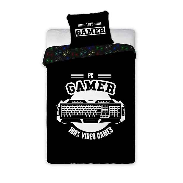 Faro Bavlněné povlečení Gamer 160x200 cm