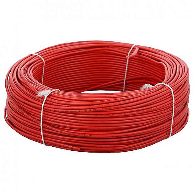 Kabelový kabel 80 m LgY 2,5 mm jednožilový měděný ohebný červený