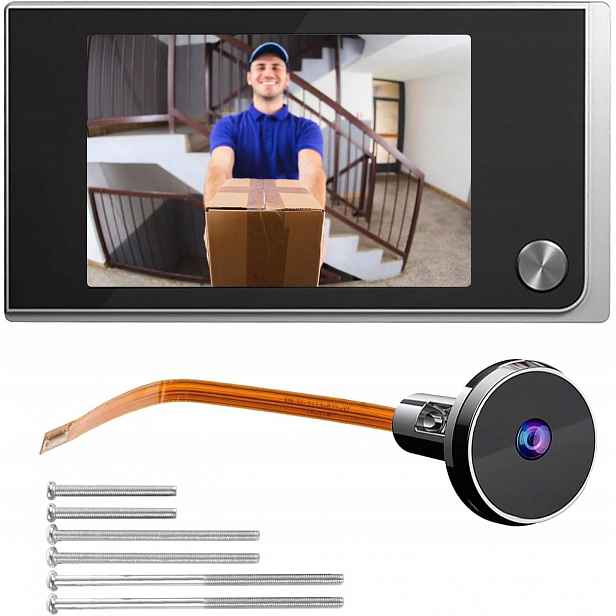 Kukátko Na Dveře 3,5 Palce LCD 170° Kamera 2MP Digitální Zvonek