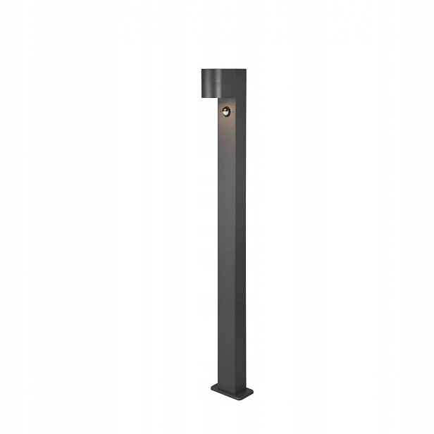Zahradní sloupková lampa Orvie Led IP44 Moderní terasa Antracit 35W Trio
