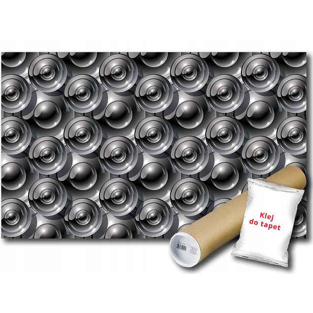 Fototapeta Okręgi Koła 3D 10B F3XL 416x254 F2499