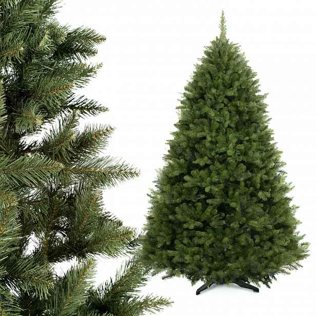 Umělý Vánoční Stromeček Jako Živý 220 cm Jako Živý Hustý Smrk Východní Premium