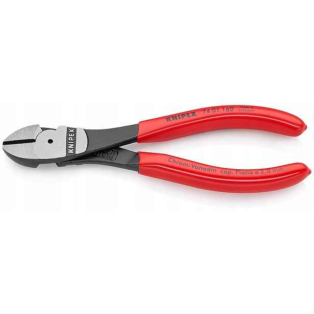 Boční štípací kleště Knipex 74 01 160 mm Ucinaki