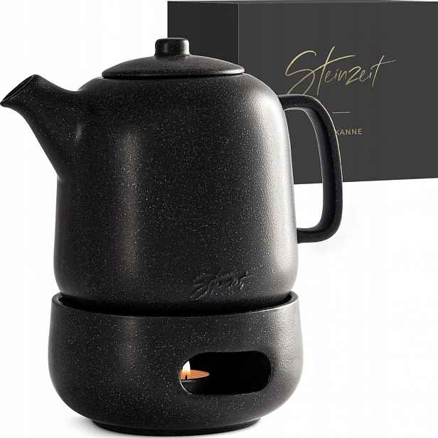 Designová Konvice S Ohřívačem Z Nerezové Oceli 1,3 L, Elegantní