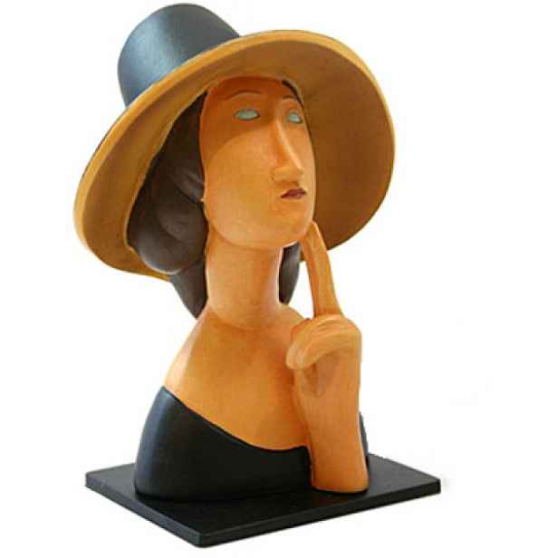 Figurka Parastone Modigliani Žena V Klobouku Jeanne Hebuterne