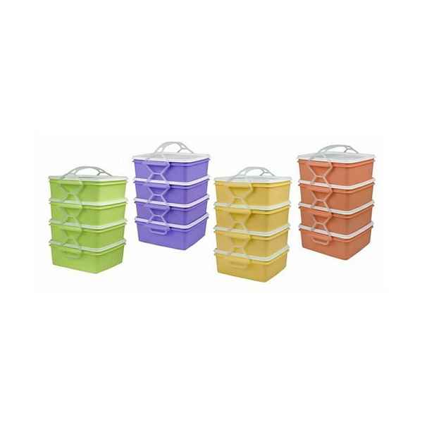 jídlonosič 4D (4x1,2l) ČTVERCOVÝ