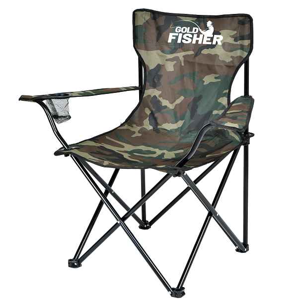 TZB Skládací rybářská židle camo
