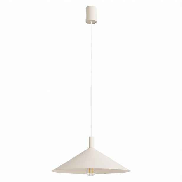 Závěsná lampa Nox 40 béžová Velké minimalistické osvětlení Sollux