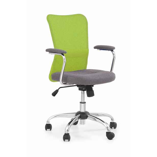 Dětská židle Adrian, šedá / zelená HELCEL