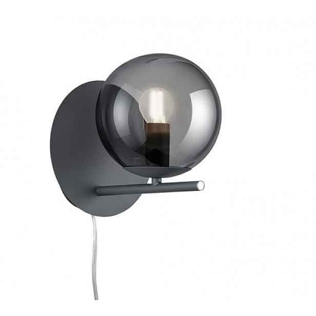 Nástěnná lampa Trio Pure antracit 202000142
