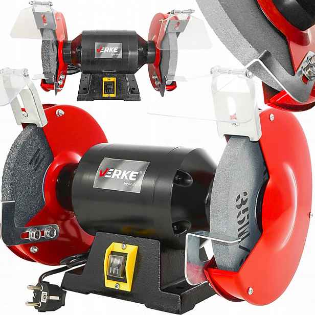 Stolní bruska Verke 350 W 230 V V08035 Stolní Bruska 200X20X16