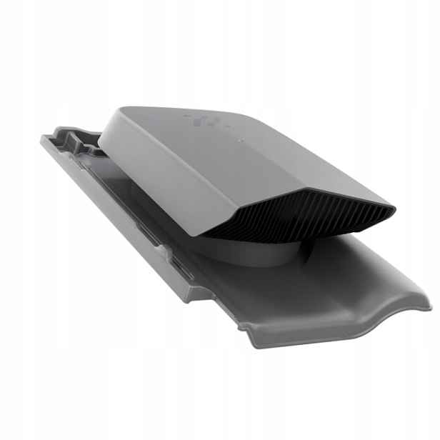 Ventilační střešní ventilátor Roben Piemont Šedý