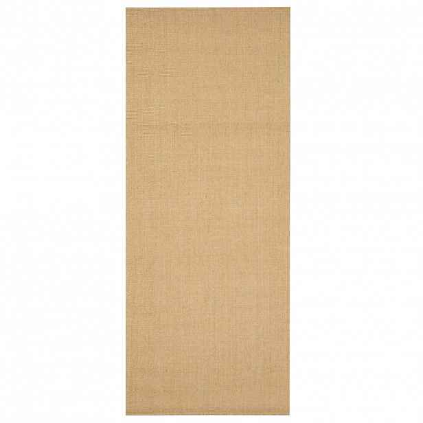 vidaXL Koberec přírodní sisal 80 x 200 cm
