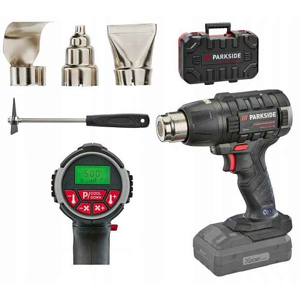 Horkovzdušná Pistole Pphlga 20-Li Mocná Parkside Performance 50-500°C
