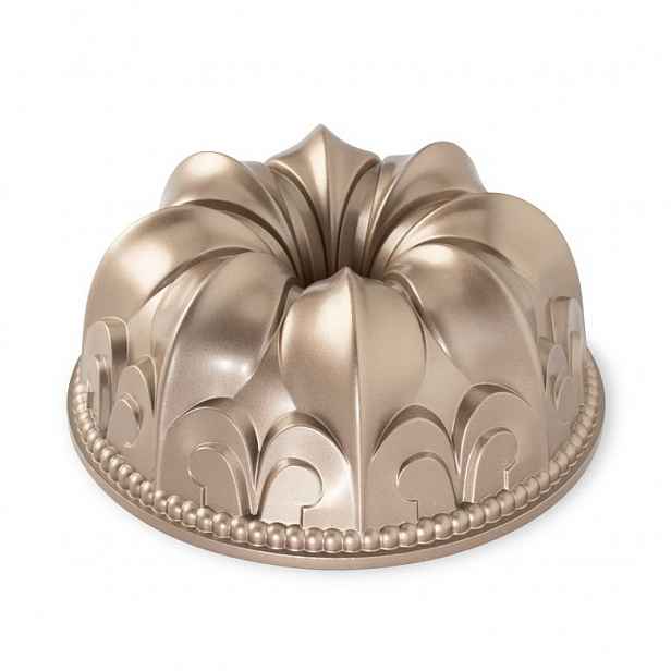 Forma na bábovku Nordic Ware Lilie, karamelová, 2,4 l
