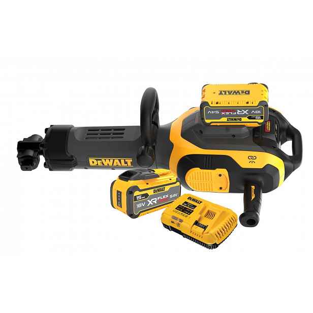 DeWALT - 54V AKU bourací kladivo, 2x aku 15 Ah XR FLEXVOLT, nabíječka DCH966Z2