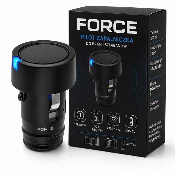 Force Dálkový Ovladač Zapalovač 4KANÁLY Pro 800 1200 2000 SW200 SW300 V300 GT400 atd