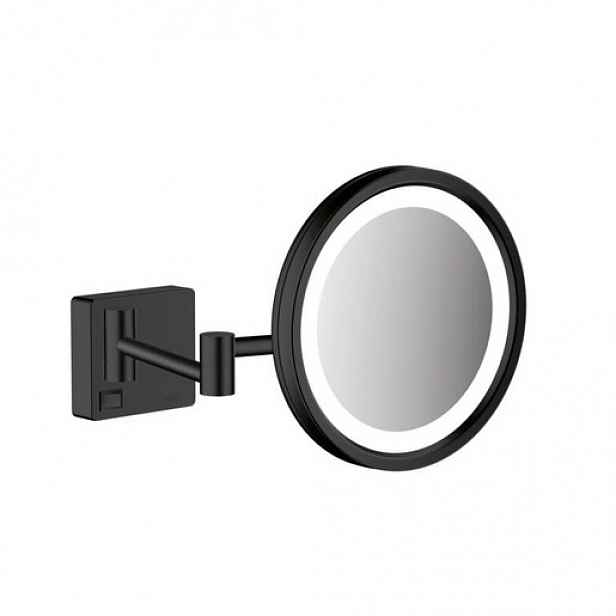 Hansgrohe AddStoris kosmetické zrcátko sklopné matná černá 41790670