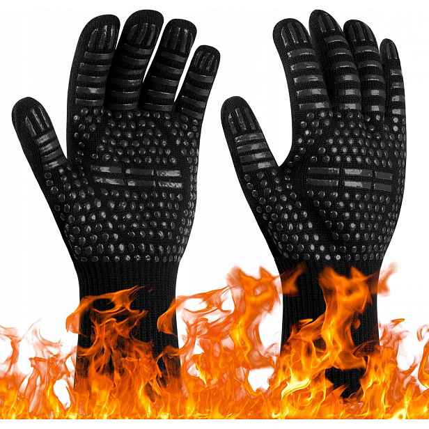 Ohňovzdorné Grilovací Rukavice Do 800°C