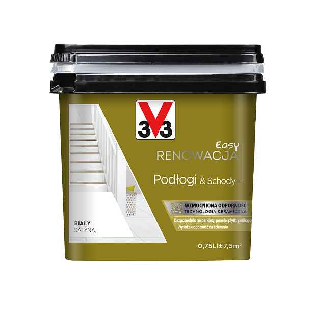 V33 Easy Renovace podlah a schodů Bílá 0,75L