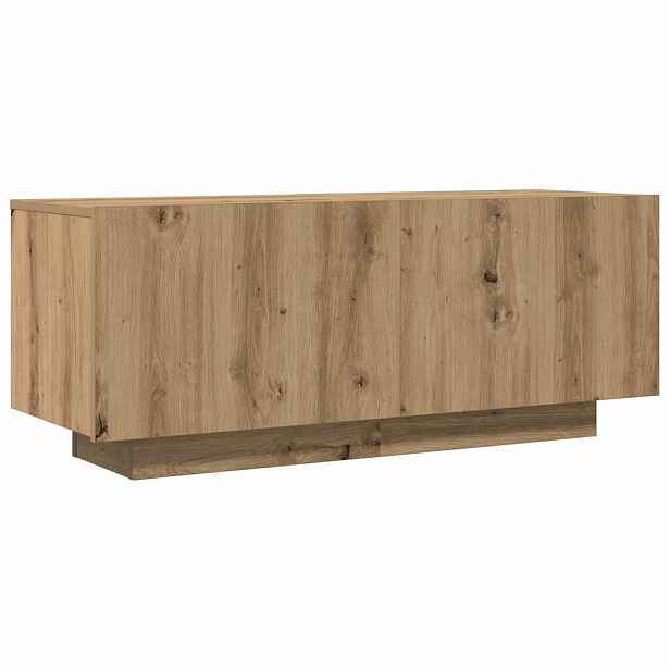 vidaXL TV stolek dub artisan 100 x 35 x 40 cm kompozitní dřevo