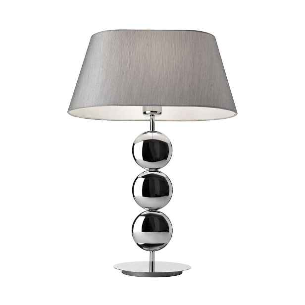 Villeroy & Boch Stolní lampa Sofia, 55 cm, stříbrná / béžová 96350
