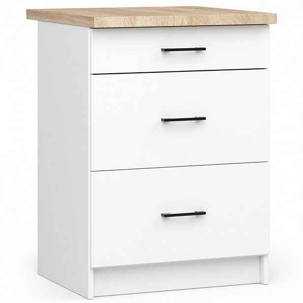 RAUMHIRSCH FURNITURE SPODNÍ SKŘÍŇ Bílá 85/60/46