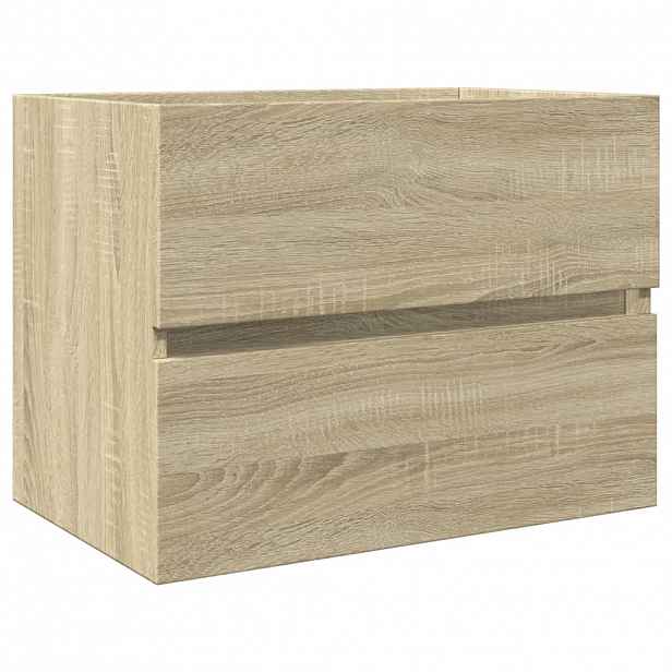 vidaXL Skříňka pod umyvadlo dub sonoma 60 x 38,5 x 45 cm dřevotříska