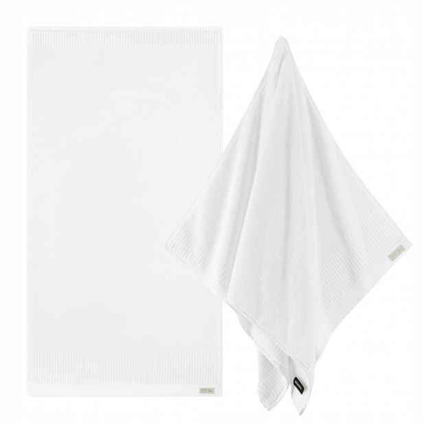 Zwoltex Porto Ručník velký silný bavlněný bílý 600 g 100 x 150 cm