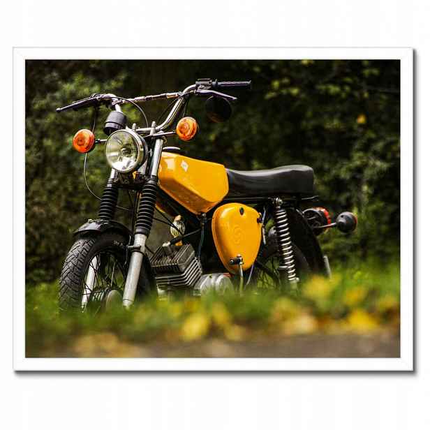 Plakáty v rámu 50x40 motocykl Simson Klasika