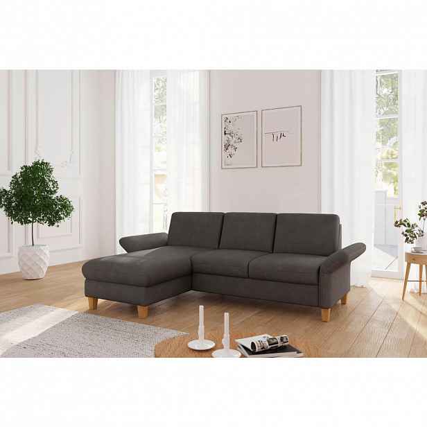 Sit & More ROHOVÁ SEDAČKA, textil, barvy grafitu