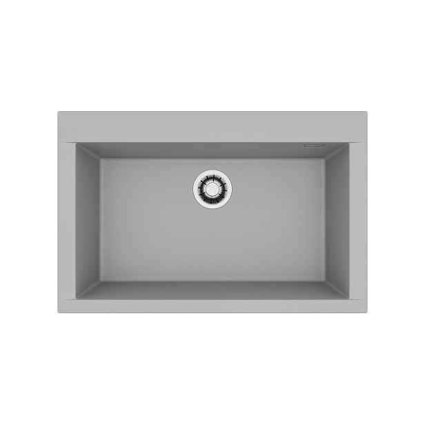 Alveus PURE-G 40 beton A80 + QC sifon_algranit