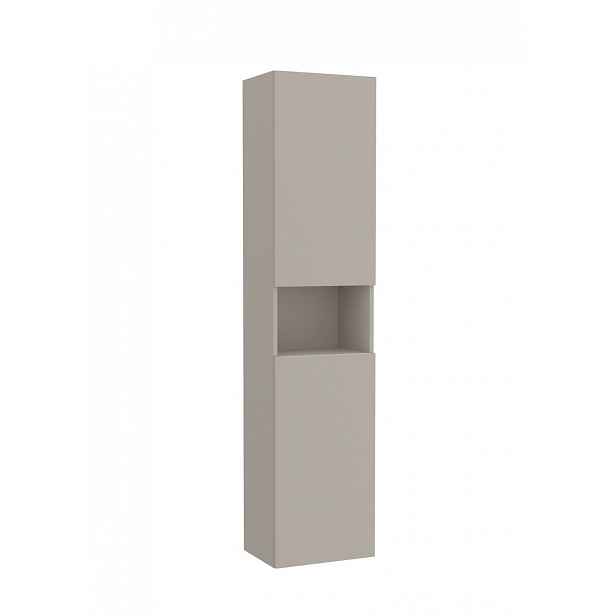 Koupelnová skříňka vysoká Roca Ona 40x175x30 cm písková mat A857636510