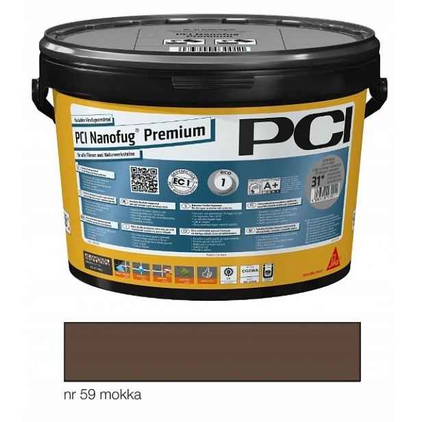 Pci Nanofug Premium 5kg mokka spárovací hmota č. 59