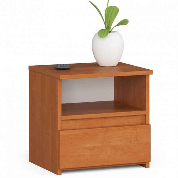 RAUMHIRSCH FURNITURE NOČNÍ STOLEK v barvě olše 40/40/35